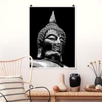 Klebefieber Poster Buddha Statue Gesicht