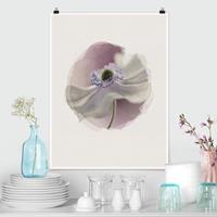 Klebefieber Poster Wasserfarben - Anemonenbrise