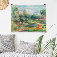 Klebefieber Poster Auguste Renoir - Landschaft bei Cagnes