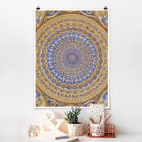 Bilderwelten Poster Muster & Texturen - Hochformat Dome of the Mosque