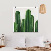 Klebefieber Poster Lieblingspflanzen - Kaktus