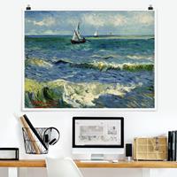 Klebefieber Poster Vincent van Gogh - Seelandschaft