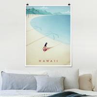 Klebefieber Poster Reiseposter - Hawaii