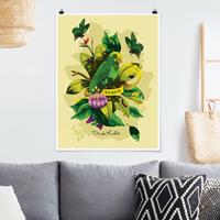 Klebefieber Poster Kunstdruck Frida Kahlo - Bonito