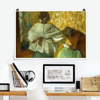 Klebefieber Poster Edgar Degas - Modistin