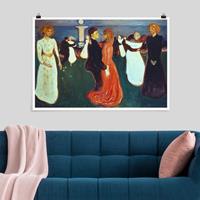 Klebefieber Poster Edvard Munch - Der Tanz des Lebens