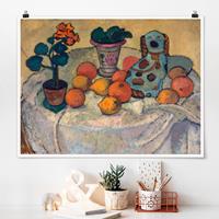 Klebefieber Poster Paula Modersohn-Becker - Stillleben mit Orangen