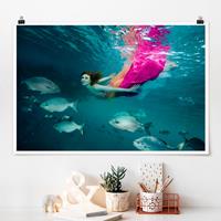 Klebefieber Poster Underwater Beauty