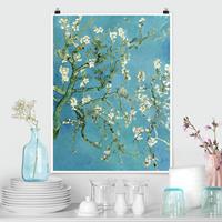 Klebefieber Poster Kunstdruck Vincent van Gogh - Mandelblüte