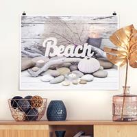 Klebefieber Poster Wellness Beach Dekoration