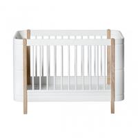 Oliver Furniture Baby- und Juniorbett Wood Mini+ Weiß/Eiche