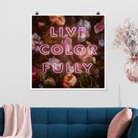 Klebefieber Poster Live Color Fully