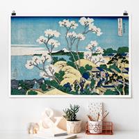Klebefieber Poster Katsushika Hokusai - Der Fuji von Gotenyama