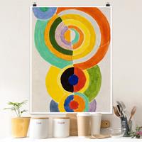 Klebefieber Poster Kunstdruck Robert Delaunay - Rhythmus I