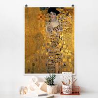 Klebefieber Poster Kunstdruck Gustav Klimt - Adele Bloch-Bauer I