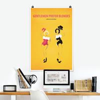 Klebefieber Poster Filmposter Gentlemen prefer blondes