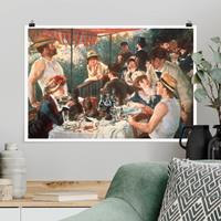 Klebefieber Poster Auguste Renoir - Das Frühstück der Ruderer