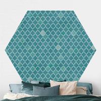 Bilderwelten Hexagon Mustertapete selbstklebend Marokkanisches Ornament Muster