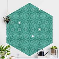Bilderwelten Hexagon Mustertapete selbstklebend Marokkanisches Sternen Muster