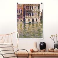 Klebefieber Poster Kunstdruck Claude Monet - Palazzo Dario