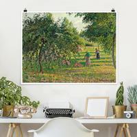 Klebefieber Poster Camille Pissarro - Apfelbäume