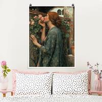 Klebefieber Poster Kunstdruck John William Waterhouse - Die Seele der Rose