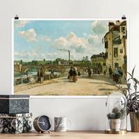 Klebefieber Poster Camille Pissarro - Ansicht von Pontoise