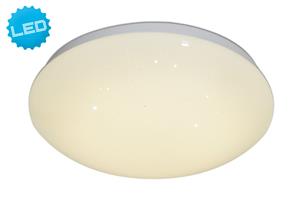 Näve LED  LED Deckenlampen LED Deckenleuchte Calais Diamondeffekt, Weiß, 1245823