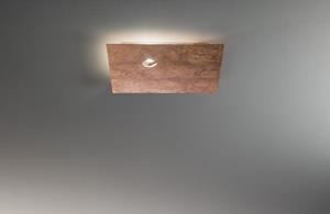 Knikerboker LED  LED Deckenlampen 501 P/pl Round TR, Metallisch, rot, Stahl, 50.1 p/pl round TR