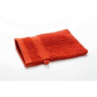 etérea Handtuch Serie Basic; Farbe:  Orange; Größen: 15x21 cm Waschhandschuh
