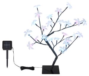 Globo Außen-Stehlampe »SOLAR«, kleiner Baum mit Blüten, Zuleitung 5m