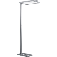 Schmitz Leuchten LED Büroleuchten Paro, Grau, silber, Aluminium, 137-001-224