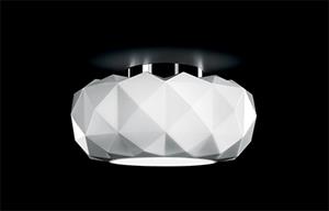 Leucos LED  LED Deckenlampen Deluxe Ceiling 50 Led Satin Black, 0008132