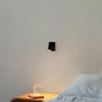 Milan IluminaciÃ³n Milan Haul LED wandlamp hoekig 1-lamp zwart