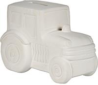 Pincello Farbtopf Tractor 13 X 9 Cm Keramik Weiß 8-teilig