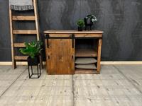 Het Steigerhouthuis Steigerhouten Barn Dressoir Industrieel - 120 x 40 x 80 cm