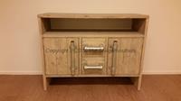 Het Steigerhouthuis Steigerhouten Dressoir Steigerbuis Uniek - 240 x 40 x 100 cm