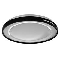 LEDVANCE Smart+ LED Deckenleuchte Orbis in Schwarz 30W 3300lm mit einfachem seitlichen Lichtaustritt Tunable White