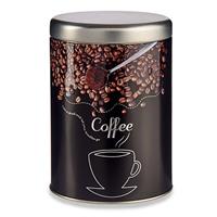 Arte r Koffie Voorraadbus/bewaarblik Metaal 15 Cm - Voorraadblikken