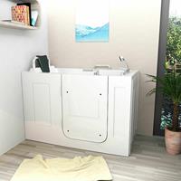 ACQUAVAPORE Senioren Whirlpool Wanne Sitzwanne Badewanne mit Tür Pool S07WP-A