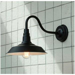 BARCELONA LED Vintage-Wandleuchte 'ROC - Negro