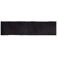 Terre d'Azur Gerona wandtegel visgraat 7.5x30cm Black mat