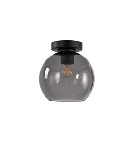 Artdelight Plafondlamp Marino grijs glas Ø 20cm PL MARINO-20 GR