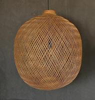 Groenovatie Bamboe Hanglamp, Handgemaakt, Naturel, â45 cm