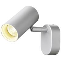 SLV NOBLO 1002971 LED-plafondlamp Zilver 8 W Warmwit Geschikt voor wandmontage