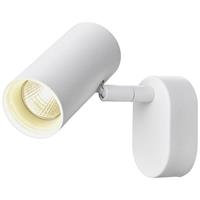 SLV NOBLO 1002970 LED-plafondlamp Wit 8 W Warmwit Geschikt voor wandmontage