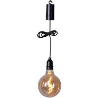 TRENDLINE LED Hängeleuchte Edison Ø 12,5 cm warmweiß, für den Innen -Außenbereich, 16 LED Deckenlampen &