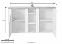 Helvetia Meble Dressoir Larona Breedte 155 cm