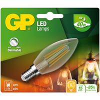 GP 2074730514 LED lamp E14 5W 470Lm kaars Filament dimbaar
