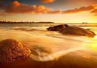 Papermoon Fotobehang SUN Tintes beach